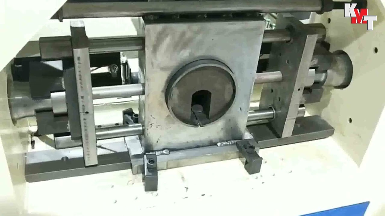 Автоматическая линия для пробивки отверстий KMT KPH CNC   Подробный обзор