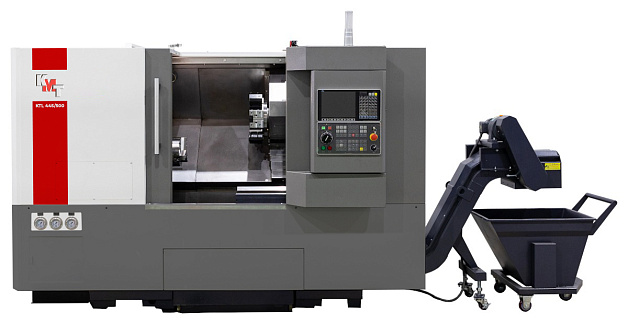 Токарный станок с наклонной станиной KTL 44S/500 Fanuc. Линейные направляющие